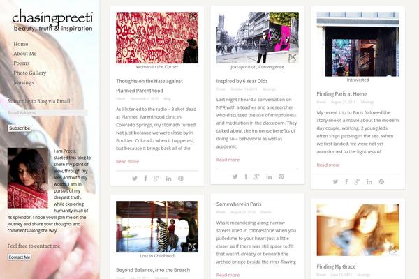 Smoothie theme site design template sample