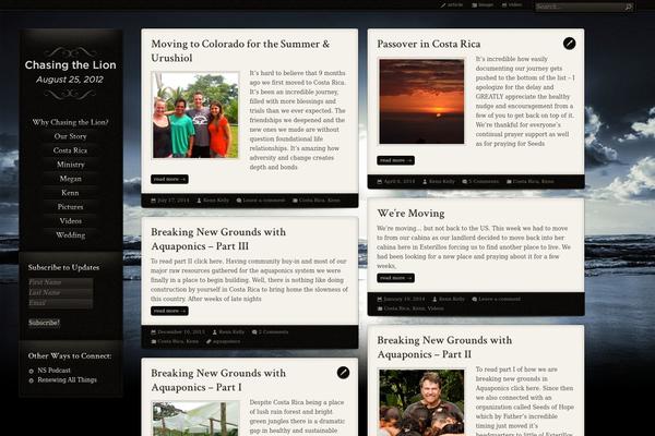 Chocolate theme site design template sample