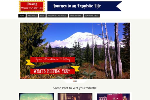 Parabola theme site design template sample
