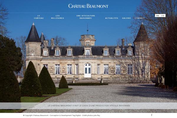 Site using WP JQuery Timelinr plugin