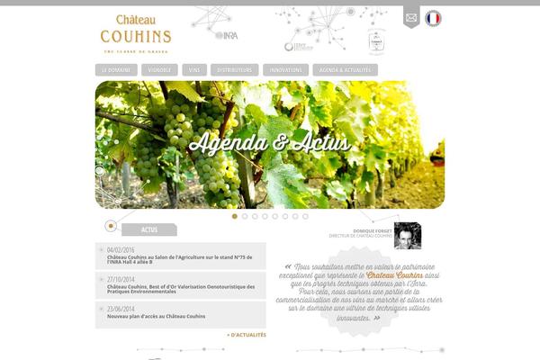 chateau-couhins.fr site used Couhins