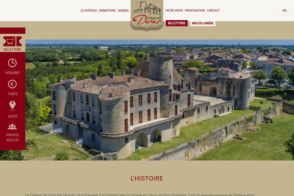 Ronneby theme site design template sample