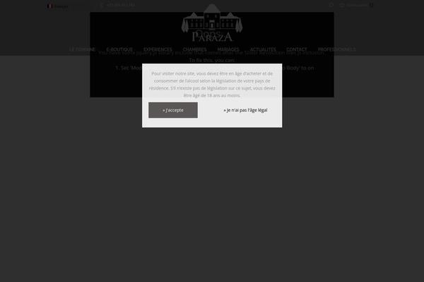 Site using Cookie-warning plugin