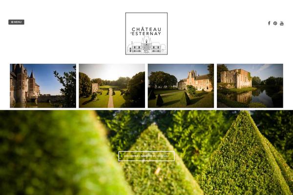 chateau-esternay.com site used Gridsby