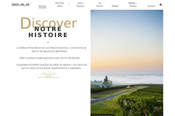 ROSA theme site design template sample