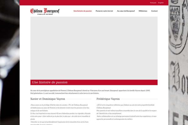 bourgneuf theme websites examples