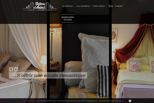 Lensa theme site design template sample