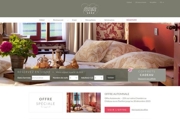 chateaudecocove.com site used Imbry