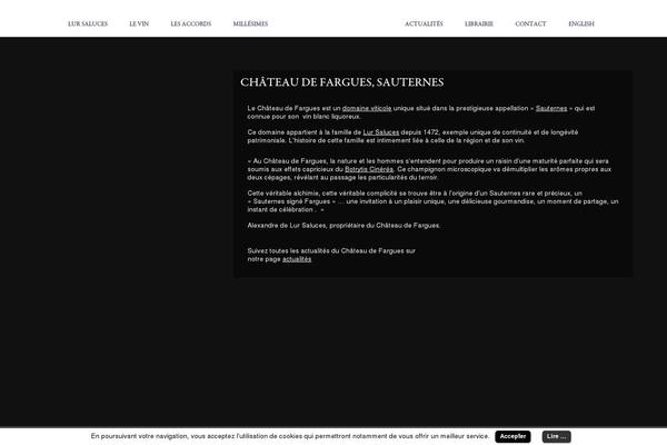 Site using WP Supersized plugin