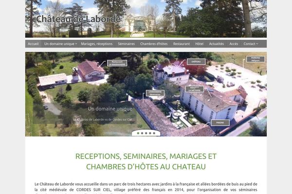 Tempera theme site design template sample