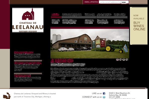 chateaudeleelanau.com site used Cdl