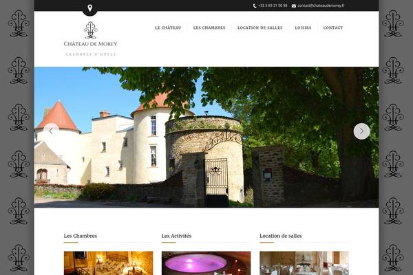 Soho Hotel theme site design template sample