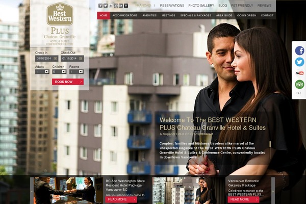 chateaugranville.com site used Bestwestern