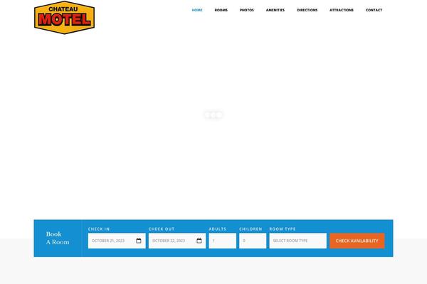 Site using Opal-hotel-room-booking plugin