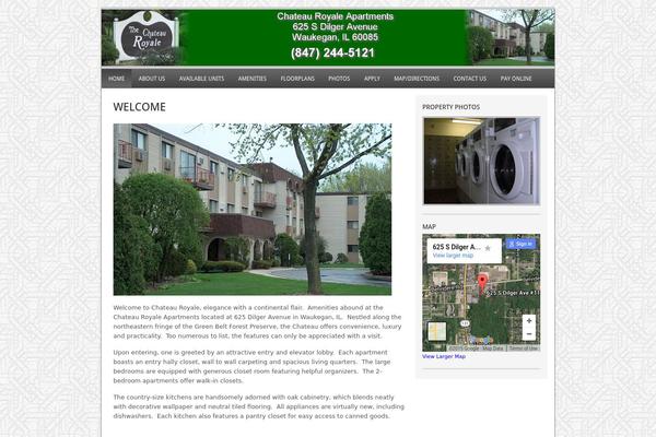 Corporate theme site design template sample