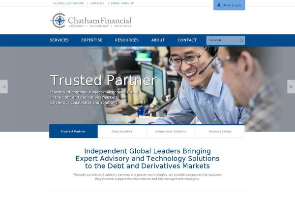 chatham theme websites examples