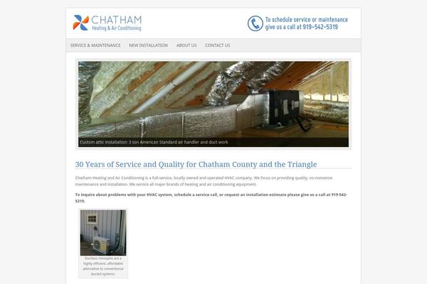 Fresh & Clean theme site design template sample
