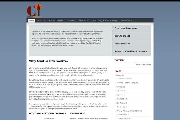 The Station theme site design template sample