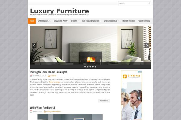 Verso theme site design template sample