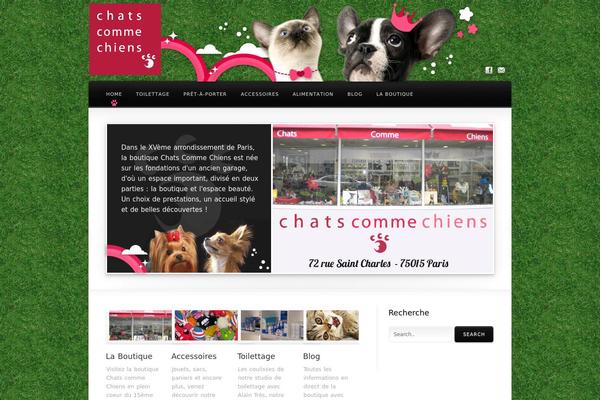 Awake theme site design template sample