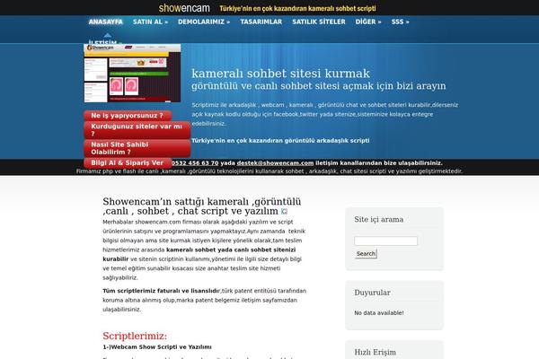 chatscripti.com site used Showencam