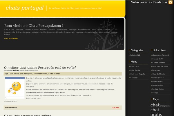 FluidYellowBlack theme websites examples