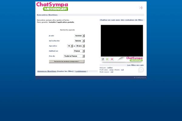 chatsympa.fr site used Blue Weed