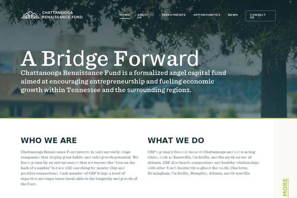 chattanoogarenaissancefund.com site used Launchframe