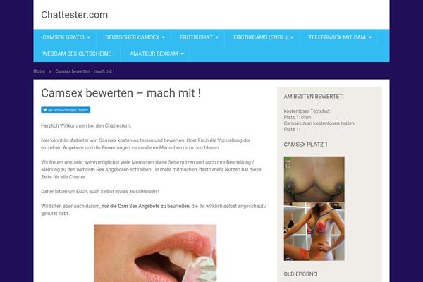 Twenty Ten theme site design template sample