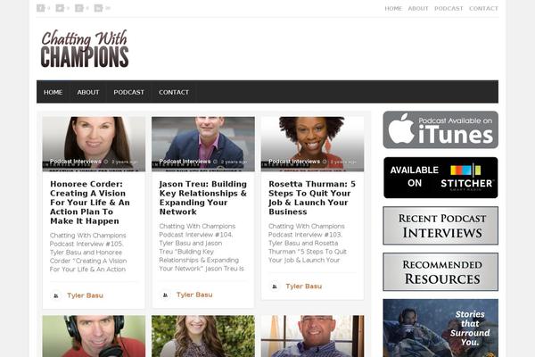 Quadrum theme site design template sample