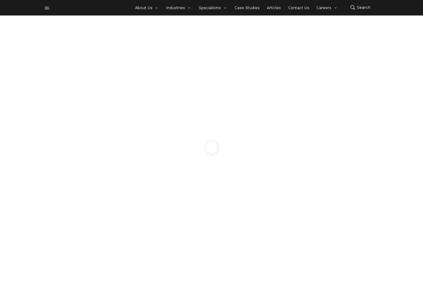 UpFront theme site design template sample