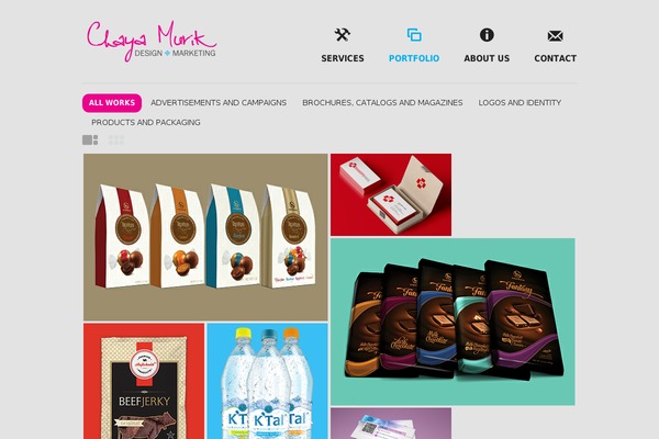 Daisho theme site design template sample