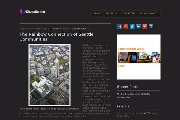 chayaseattle.org site used Büro