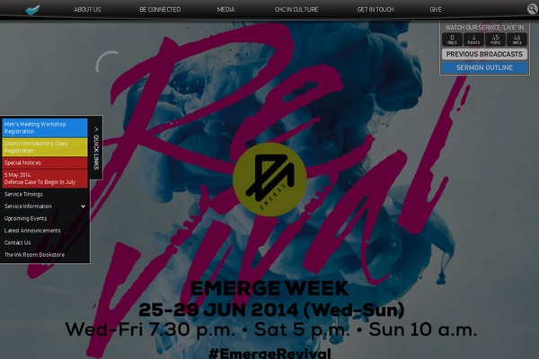 Right Now theme websites examples