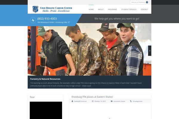 My College theme site design template sample