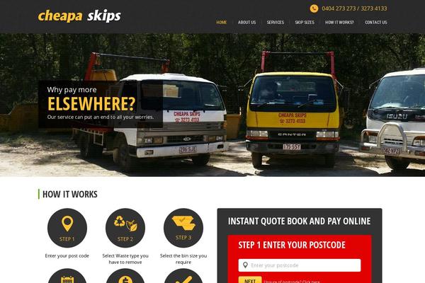 cheapaskips.com.au site used Cheapaskips