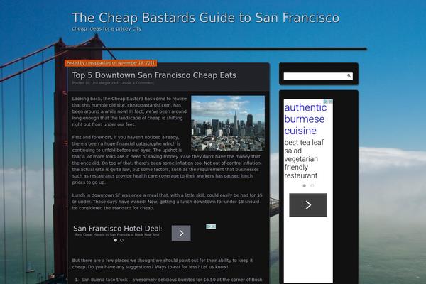 Parament theme site design template sample
