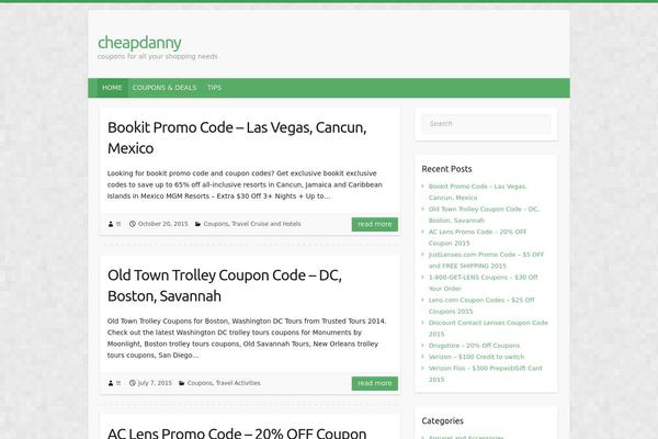 Bravo theme site design template sample