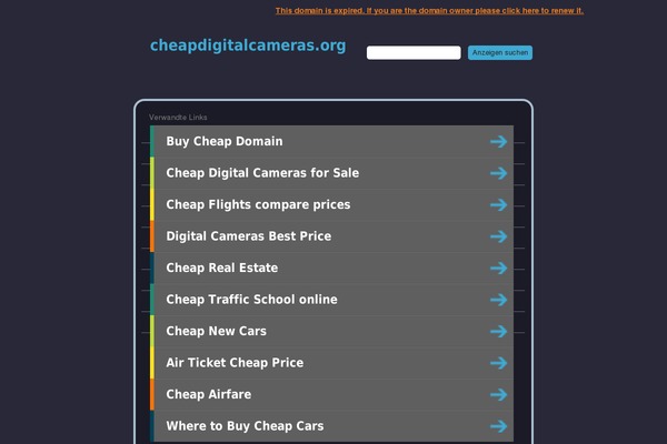cheapdigitalcameras.org site used Eleven40 Pro