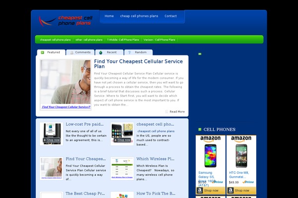 cheapestcellphoneplanss.com site used Tidalforce