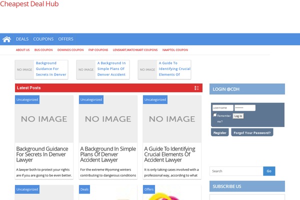 ProMax theme site design template sample