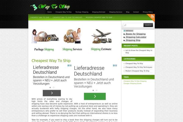 Colorbold theme site design template sample
