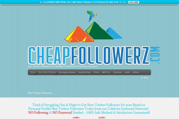 Feather theme site design template sample