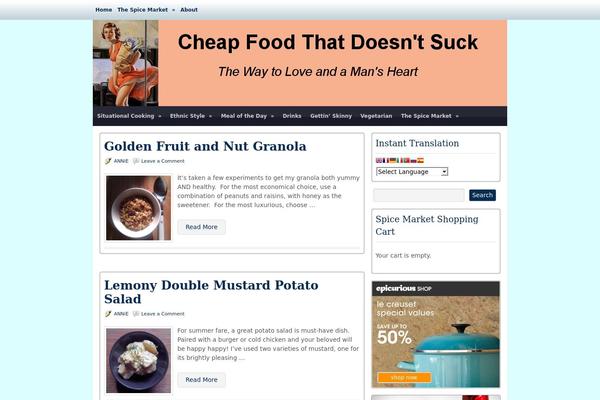 Chip Life theme site design template sample