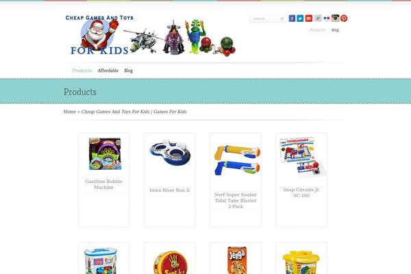 Boutique theme site design template sample