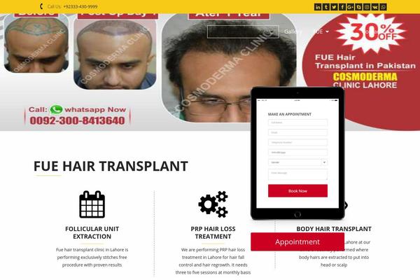 zAlive theme site design template sample