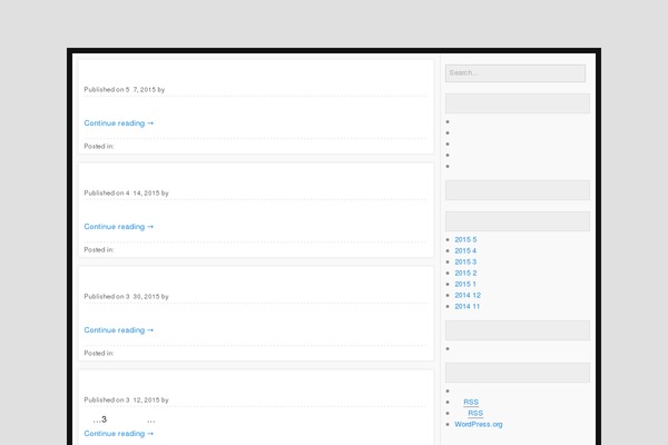 Zwei-seiten theme site design template sample