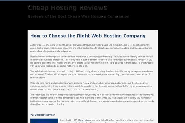 Kvarken theme site design template sample