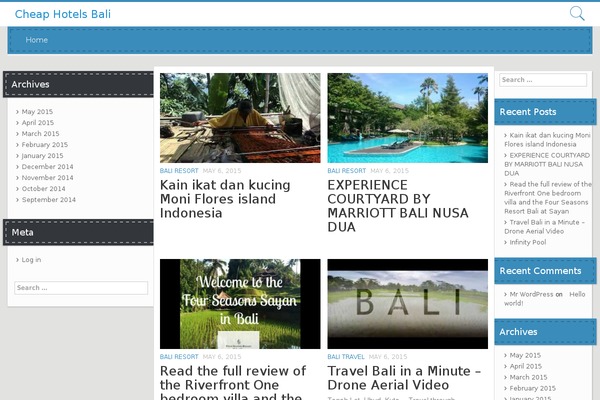 Times theme site design template sample
