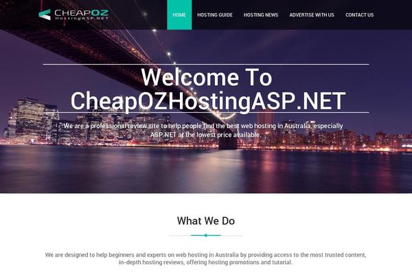cheapozhostingasp.net site used Wallstreet-light